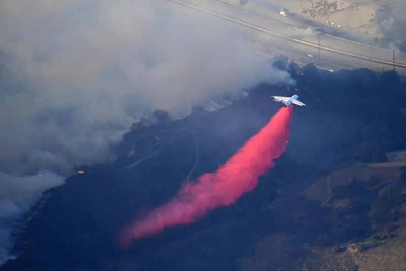 California, allarme incendi