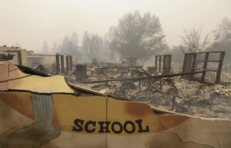 California, allarme incendi