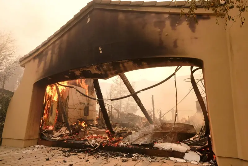 California, allarme incendi