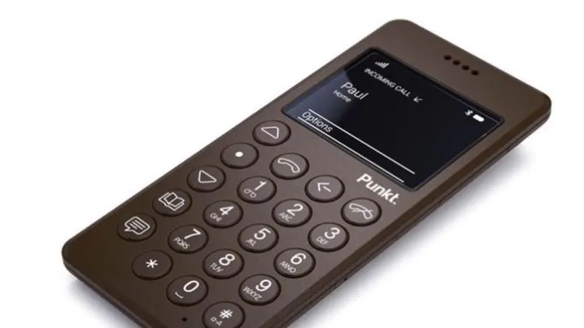 Il cellulare MP 01 è il prodotto di punta dell'azienda svizzera Punkt.
