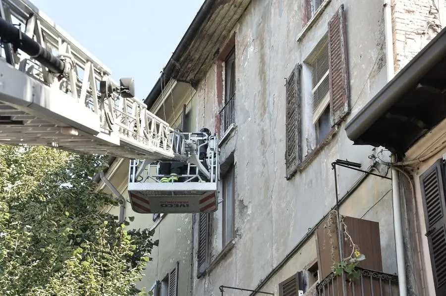 Traffico in via dei Mille