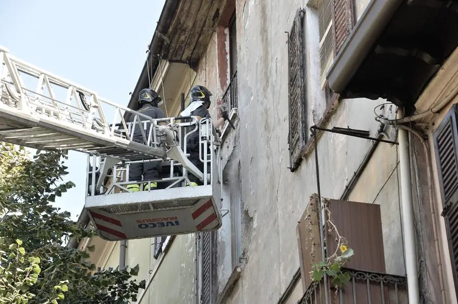 Traffico in via dei Mille