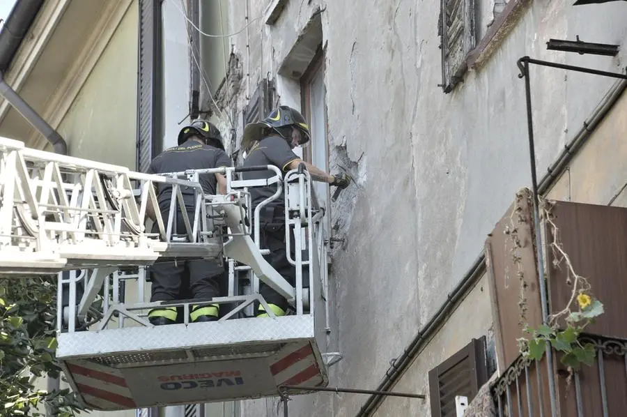 Traffico in via dei Mille