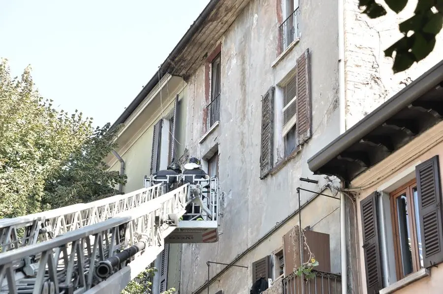 Traffico in via dei Mille