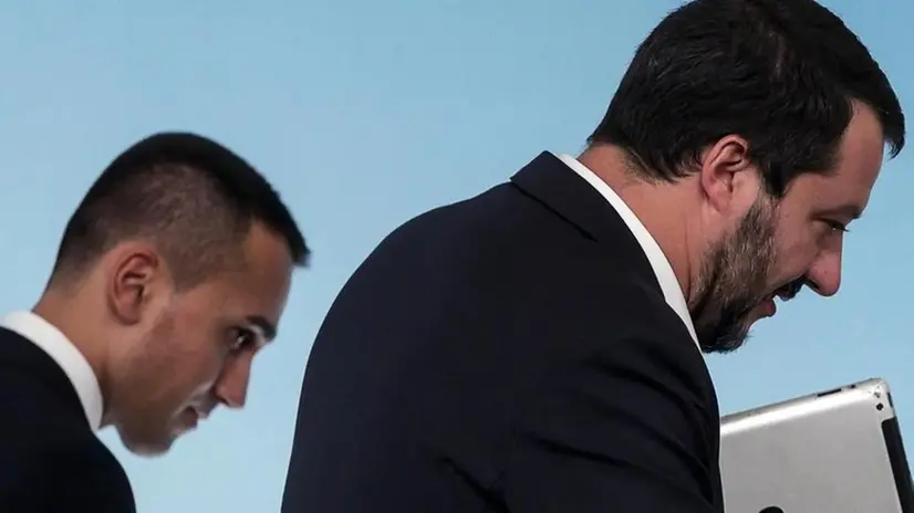 I vicepremier. Luigi Di Maio e Matteo Salvini