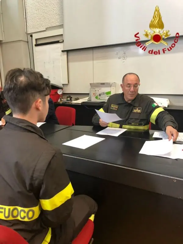 Vigili del Fuoco, 23 nuovi volontari al Comando di Brescia
