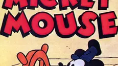 1928. La copertina del primo cortometraggio di Mickey Mouse - © www.giornaledibrescia.it