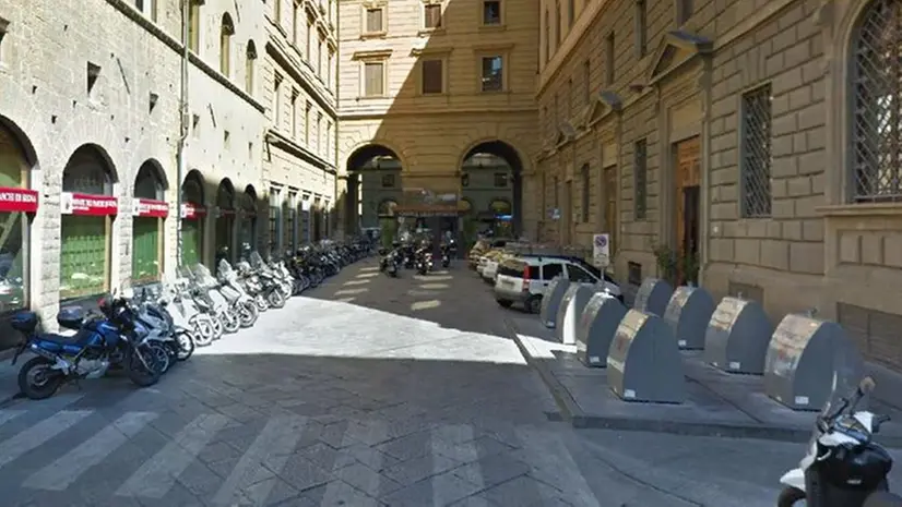La zona dell'aggressione - Google Street View