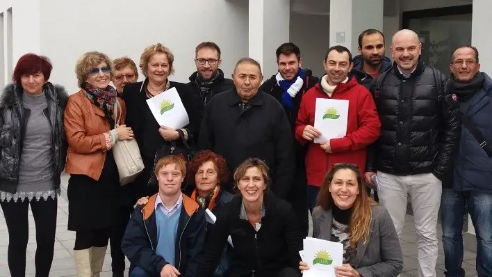 Il gruppo che dà vita al progetto Legàmi - © www.giornaledibrescia.it