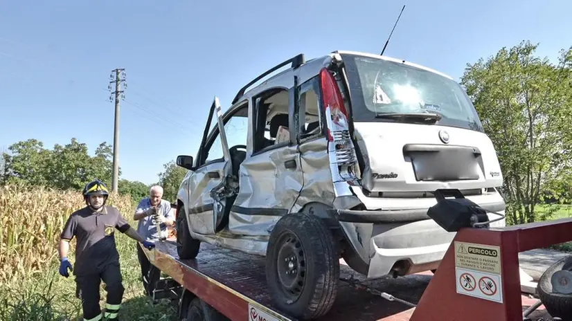 Le immagini del grave incidente