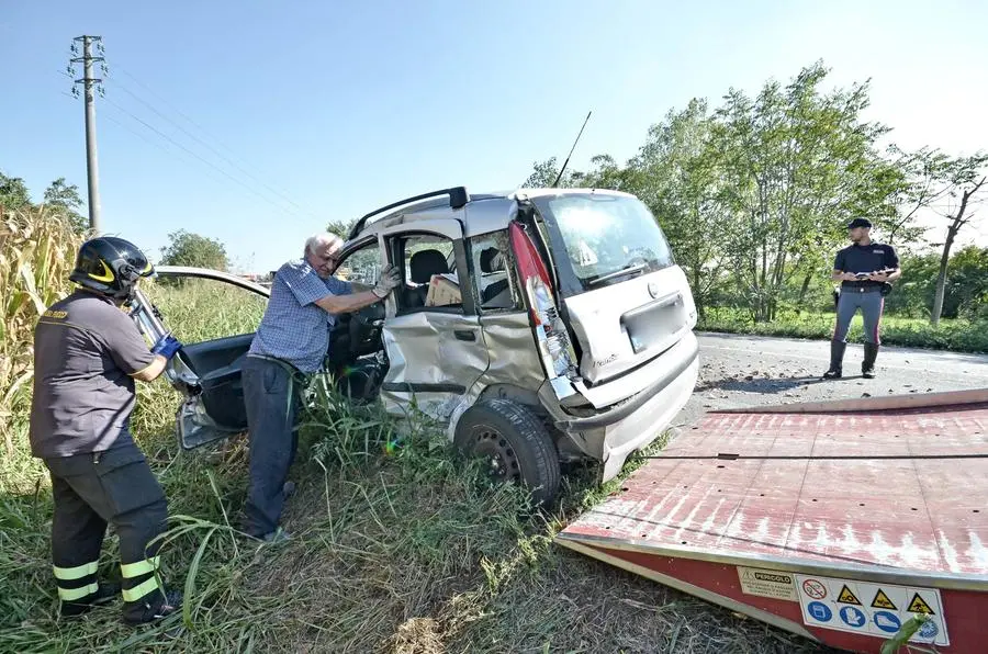 Le immagini del grave incidente