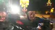 Il recupero dell'auto da parte dei Vigili del fuoco