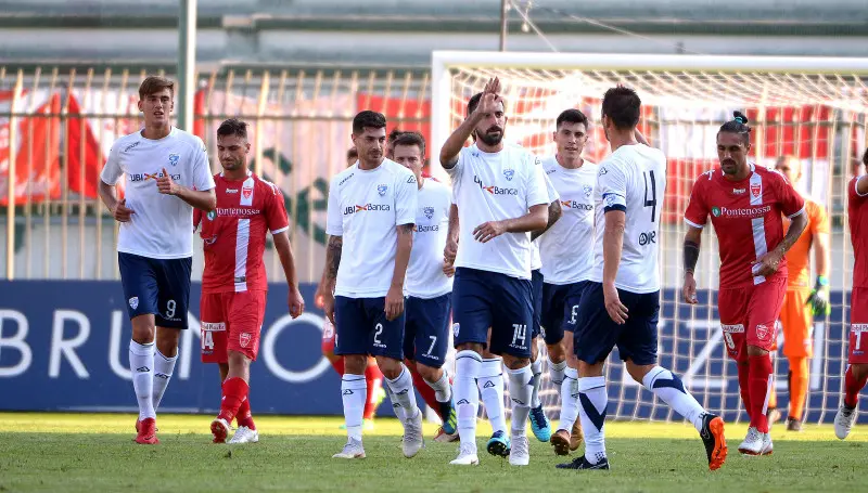 L'amichevole Monza-Brescia