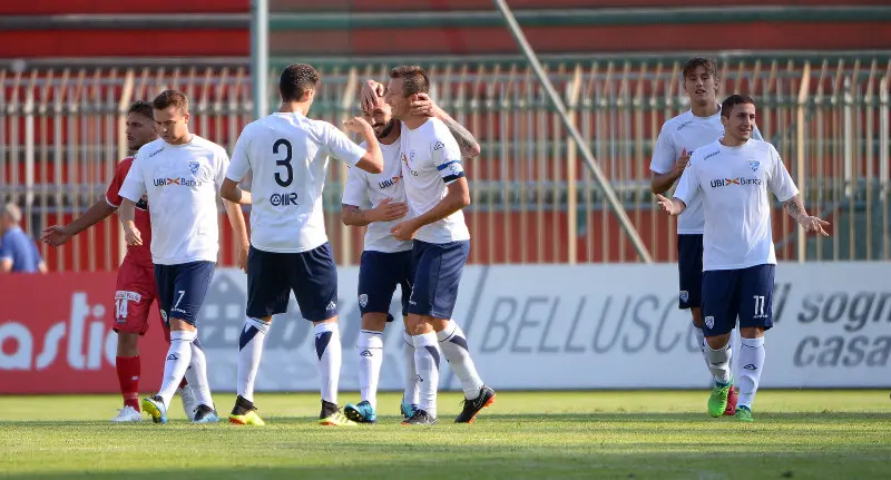 L'amichevole Monza-Brescia