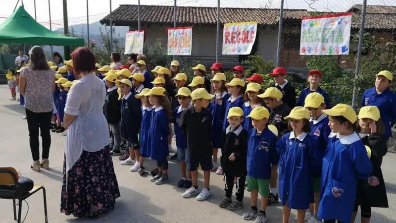 L'inaugurazione dell'anno scolastico a Preseglie