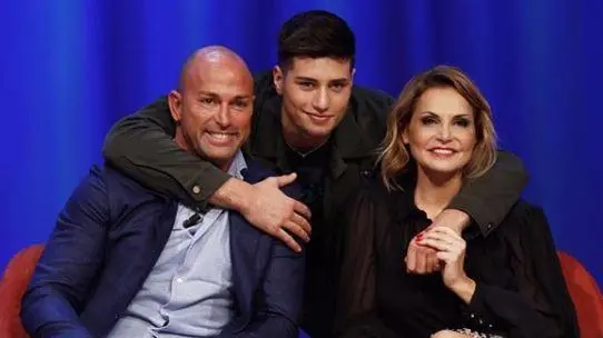 Stefano Bettarini, Simona Ventura e il figlio Niccolò