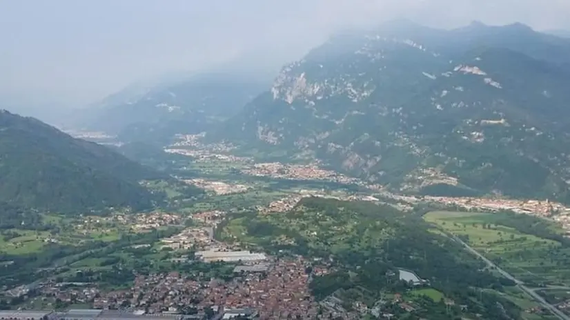 Il panorama che si godrà dal gufo gigante