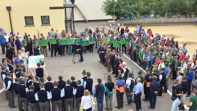 La delegazione bresciana a Rossosch
