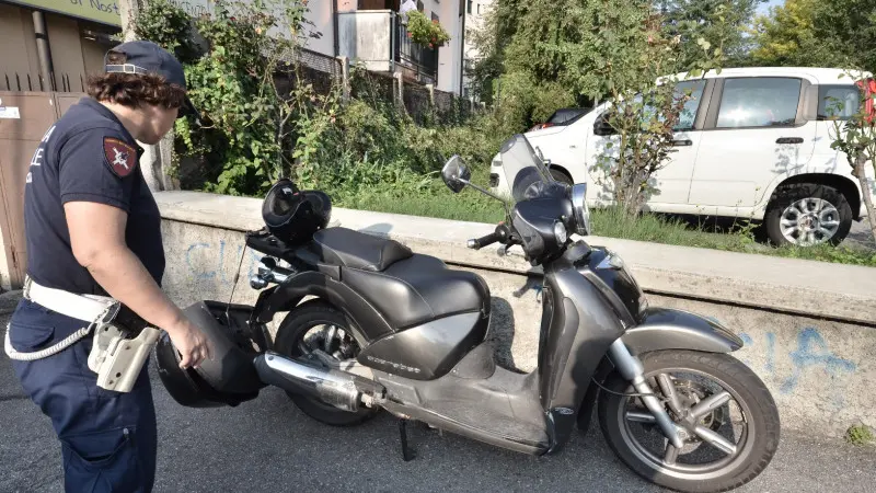 L'incidente in via Trieste