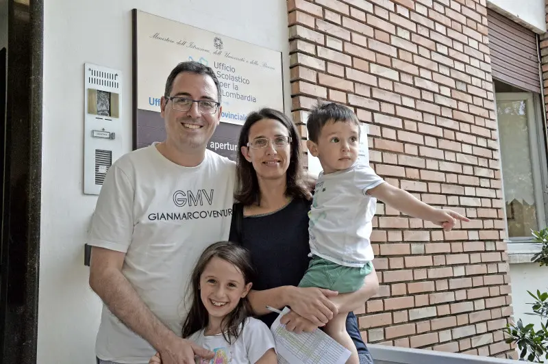 Le immagini di questa mattina all'ex-provveditorato