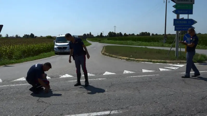L'incidente mortale a Robecco