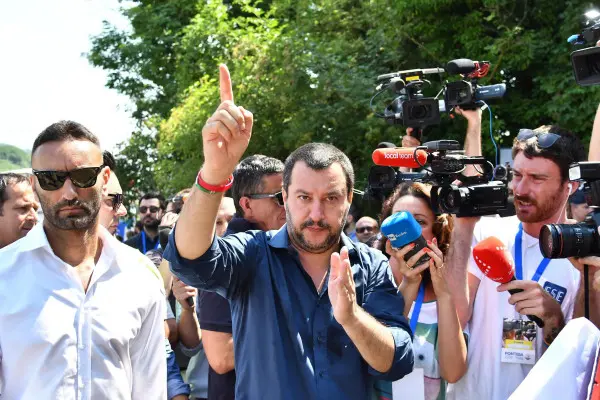 Salvini a Pontida