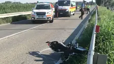Poncarale, schianto fatale per un giovane centauro