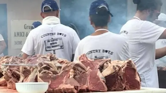 Bontà. La carne è stata assoluta protagonista // FOTO DA FACEBOOK