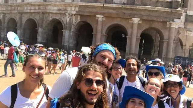 I 500 giovani bresciani pronti per la celebrazione in San Pietro - Foto © www.giornaledibrescia