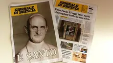 L'edizione del GdB nel giorno della canonizzazione di Paolo VI con sovracoperta commemorativa