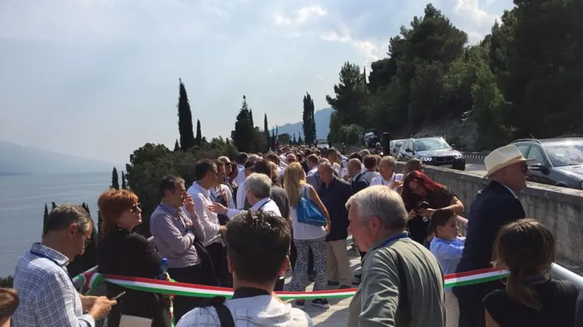 Il taglio del nastro