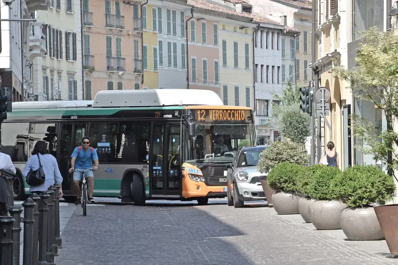 Parcheggio selvaggio in centro