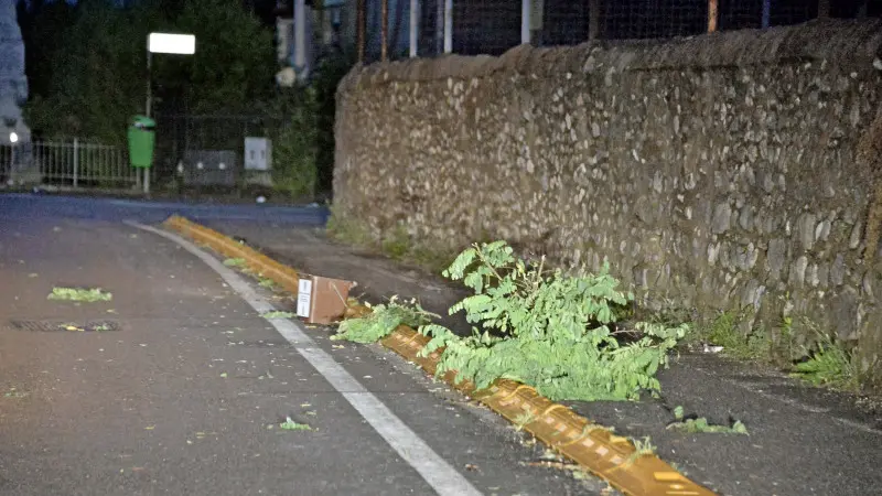 Maltempo nella notte su Brescia