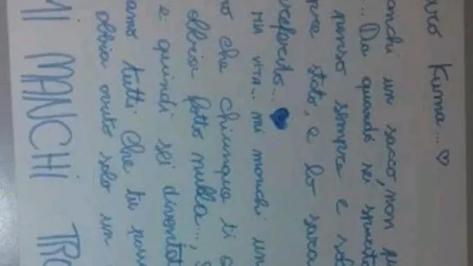 Le lettere dei bambini