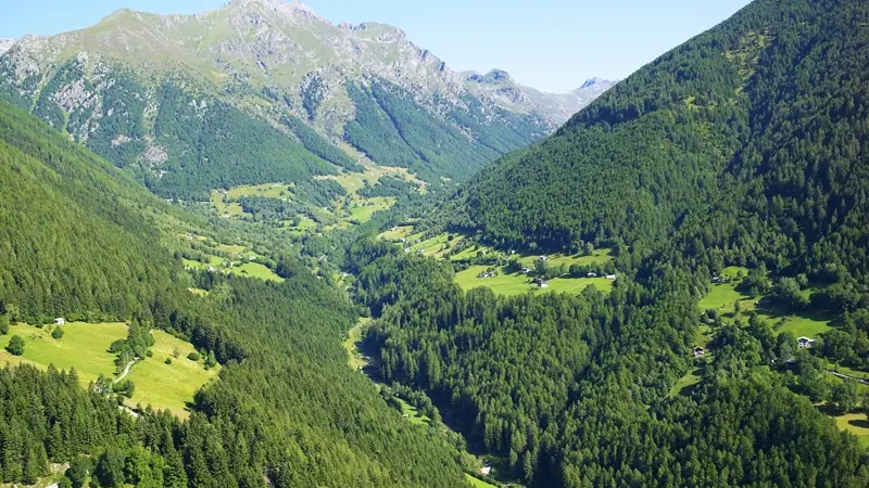 Una veduta della Val Grande, sopra Vezza d'Oglio - © www.giornaledibrescia.it