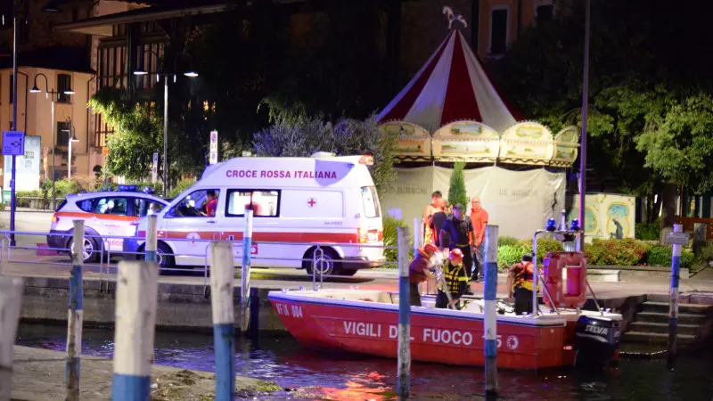 Barca ribaltata a Iseo, paura nella notte