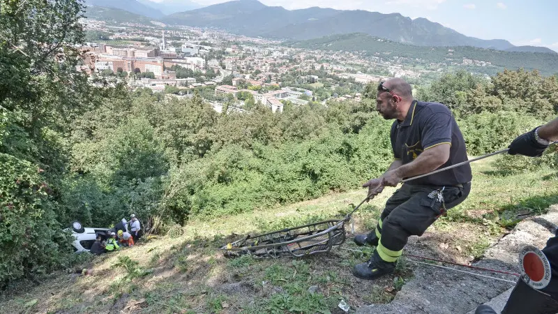 L'incidente alla Briscola