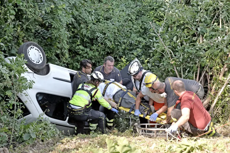 L'incidente alla Briscola