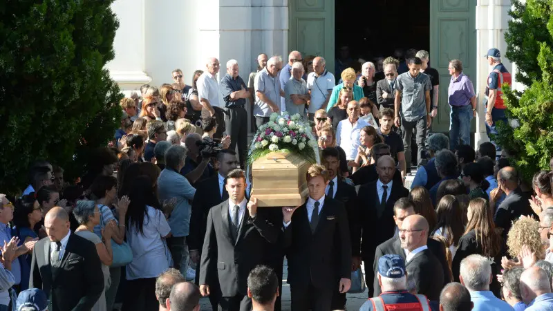 I funerali di Manuela Bailo