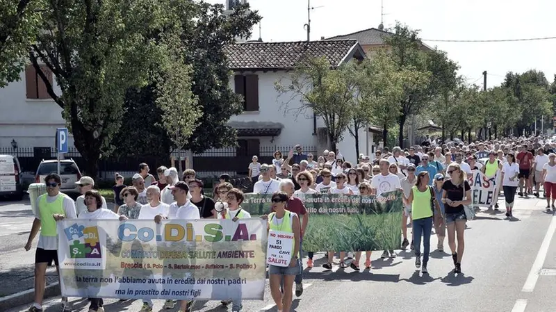 A nulla è servita la manifestazione dell’8 settembre scorso - Foto © www.giornaledibrescia.it