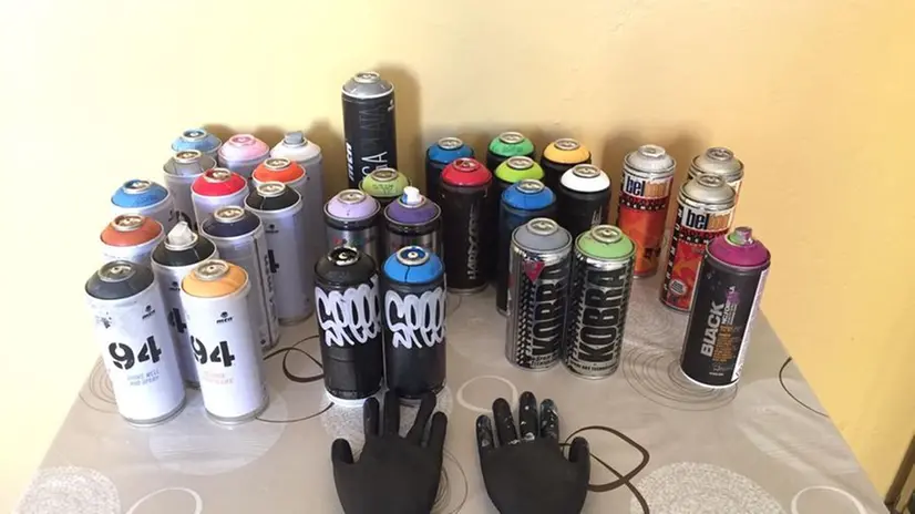 Sequestrate 32 bombolette