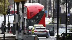 Il luogo dell'incidente a Londra - Foto Associated Press