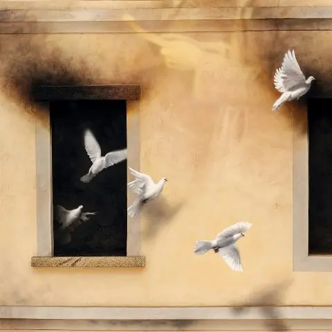 L'opera di Eron sulla facciata delle ex scuole comunali di Cevo - foto dalla pagina fb dell'artista