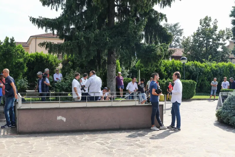 Il primo allenamento del Brescia Calcio al San Filippo