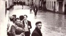 Il ricordo. Un scatto dell’alluvione del 4 novembre 1966