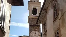 La torre. Uno scorcio della chiesa di Sant’Antonio