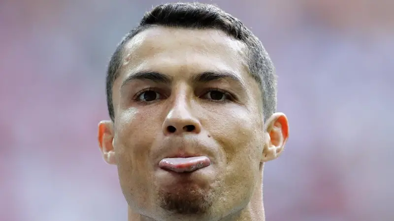 Cristiano Ronaldo - Foto Ansa/Ap Hassan Ammar