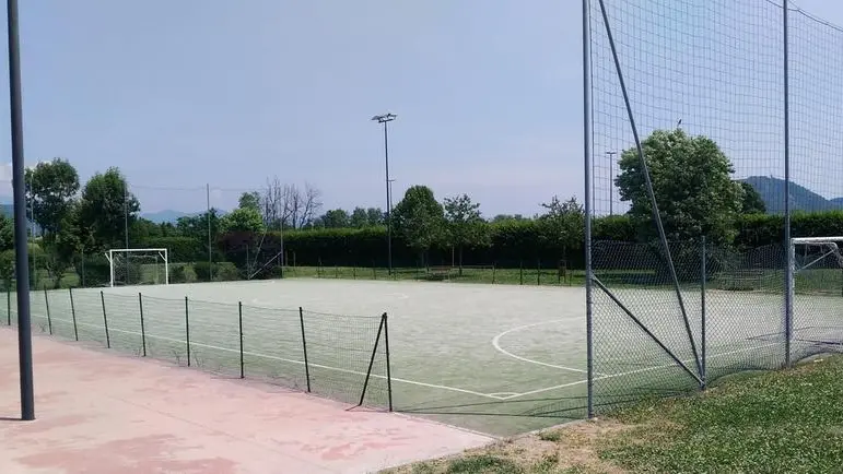 Al Marzoli uno dei campi sarà trasformato in palestra grazie a un pallone geodetico