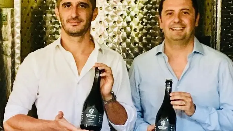 I giovani imprenditori Ruben Gallia e Gianpietro Rizzini