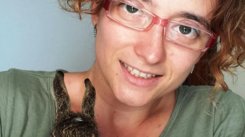 Romy Carminati, 35 anni, è esperta di mammiferi lagomorfi